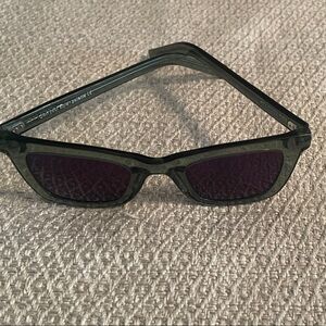 polette Renate Green Sunglasses